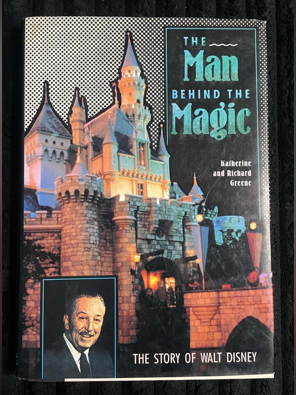 The Man Behind the Magic Walt Disney 1991 Hardcover Book Greene Viking